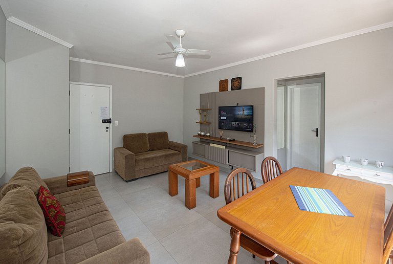 SHB - Família feliz: Wi-Fi rápido a 1 min da praia