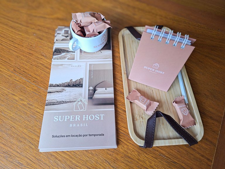 SHB - Família feliz: Wi-Fi rápido a 1 min da praia