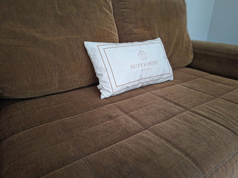 SHB - Família feliz: Wi-Fi rápido a 1 min da praia