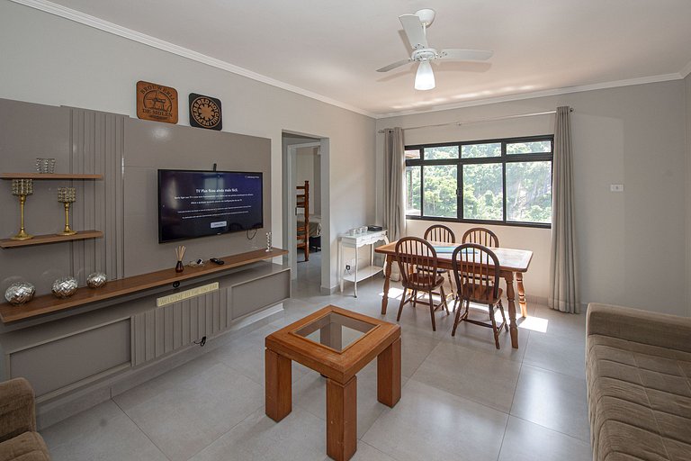 SHB - Família feliz: Wi-Fi rápido a 1 min da praia