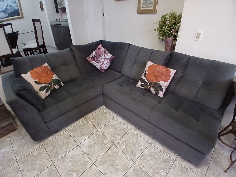 SHB • Churrasco | Piscina | 1 Quadra da Praia