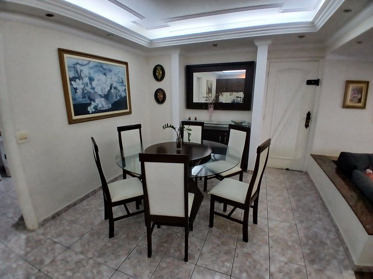 SHB • Churrasco | Piscina | 1 Quadra da Praia