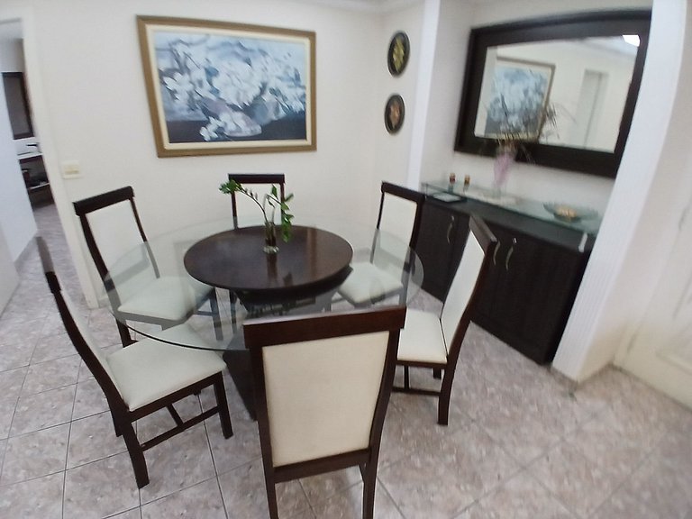 SHB • Churrasco | Piscina | 1 Quadra da Praia