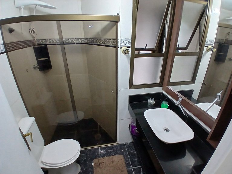 SHB • Churrasco | Piscina | 1 Quadra da Praia