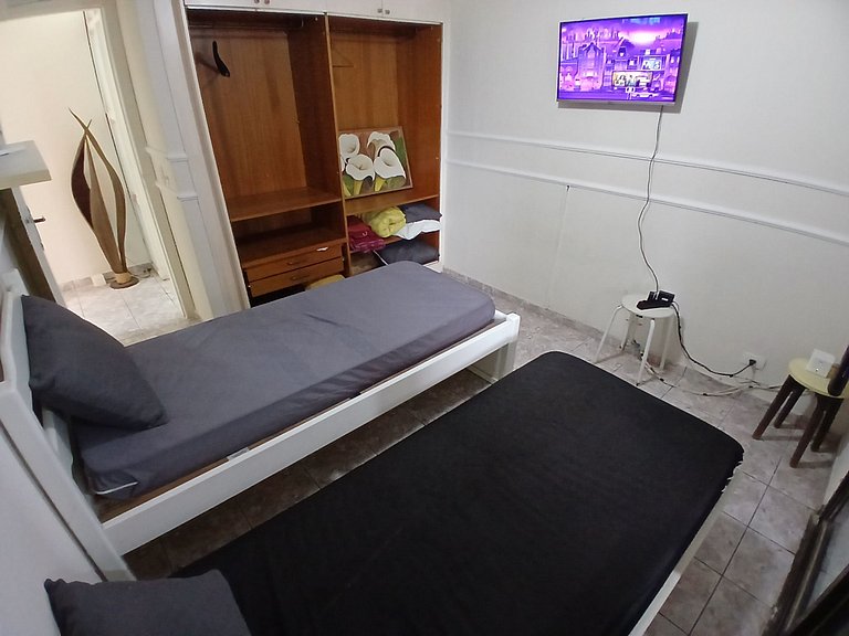 SHB • Churrasco | Piscina | 1 Quadra da Praia