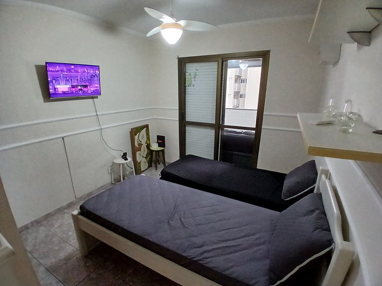 SHB • Churrasco | Piscina | 1 Quadra da Praia