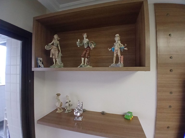 SHB • Churrasco | Piscina | 1 Quadra da Praia