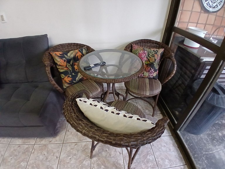 SHB • Churrasco | Piscina | 1 Quadra da Praia