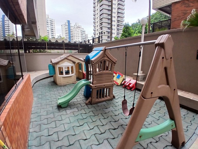 SHB • Churrasco | Piscina | 1 Quadra da Praia