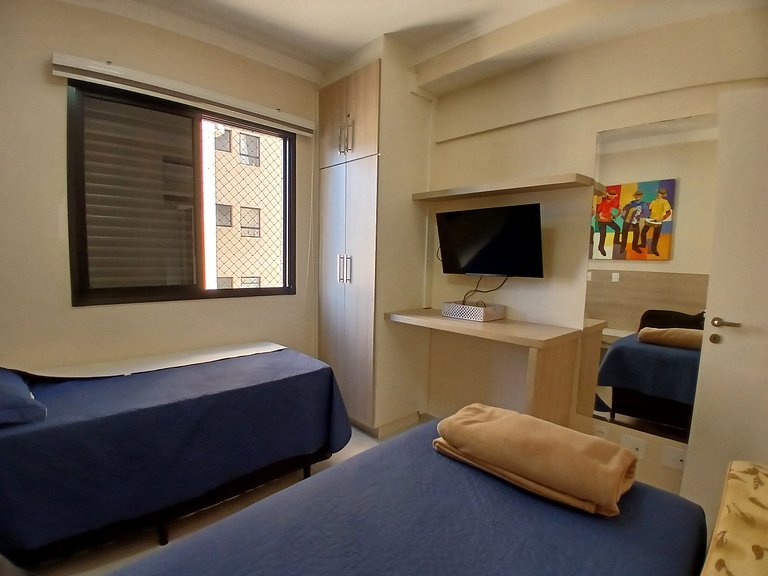 SHB • Lazer Completo | 2min Praia | Pitangueiras