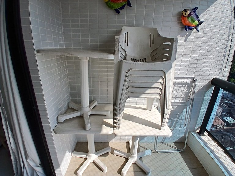 SHB • Lazer Completo | 2min Praia | Pitangueiras