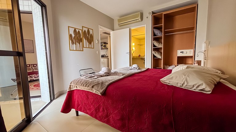 SHB - Beachfront: Varanda, Piscina e Por do Sol
