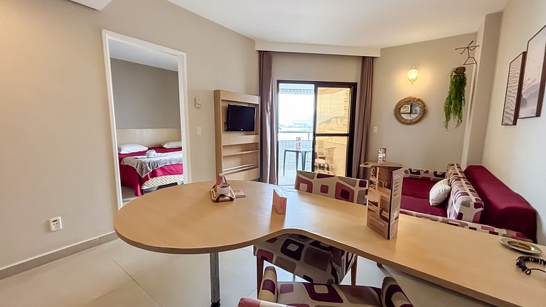 SHB - Beachfront: Varanda, Piscina e Por do Sol