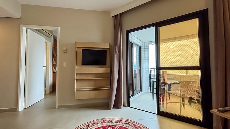 SHB - Beachfront: Varanda, Piscina e Por do Sol
