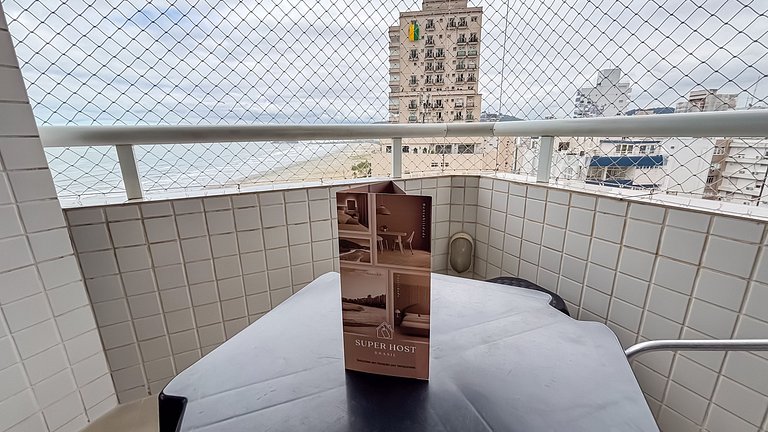 SHB - Beachfront: Varanda, Piscina e Por do Sol