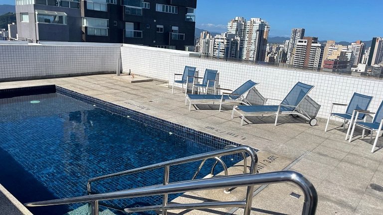 SHB • Gonzaga | Lazer Completo | 200m Praia