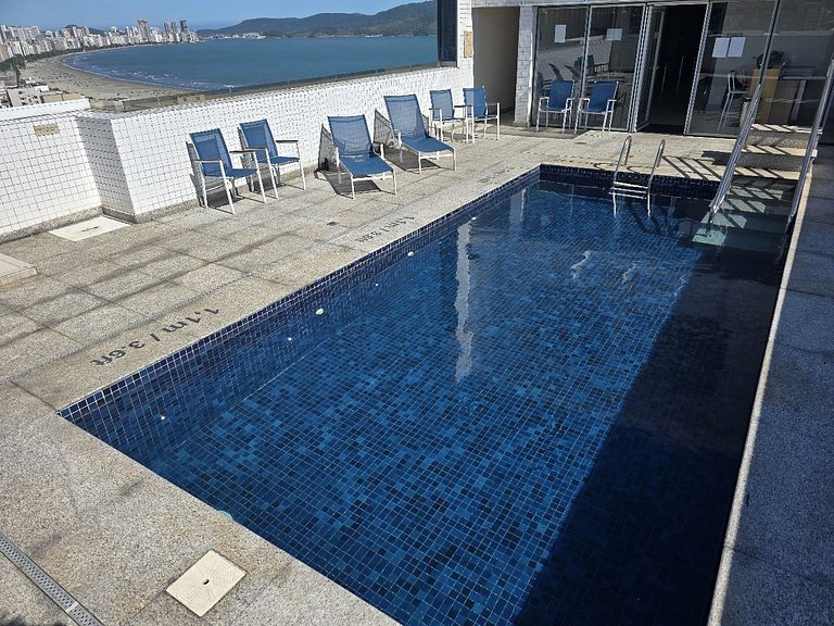 SHB • Gonzaga | Lazer Completo | 200m Praia