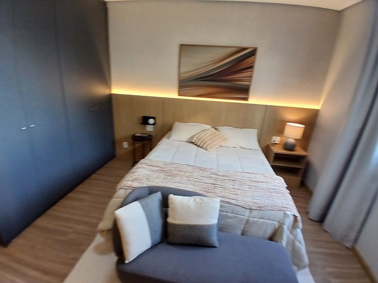 SHB • 200m Praia | Studio Moderno | Gonzaga