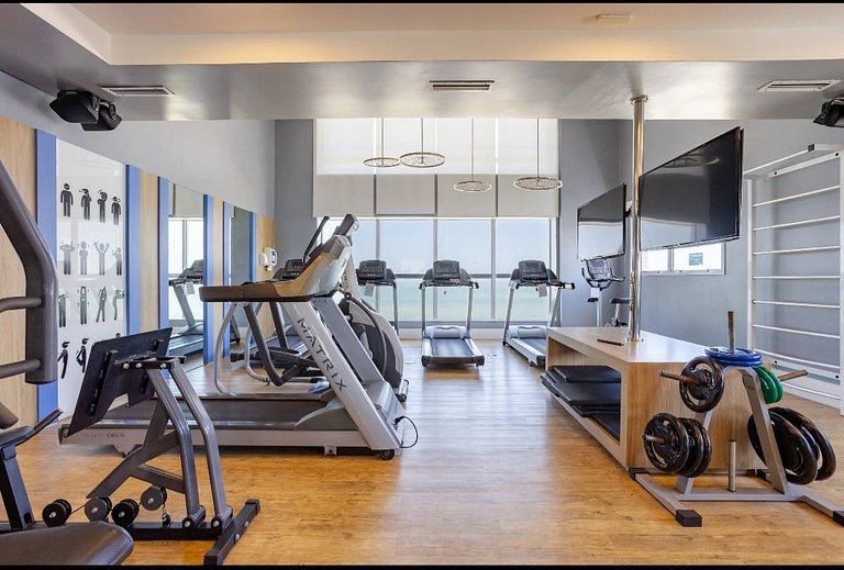 SHB • 200m Praia | Studio Moderno | Gonzaga