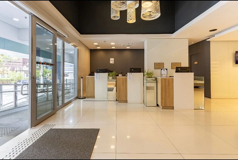 SHB • 200m Praia | Studio Moderno | Gonzaga