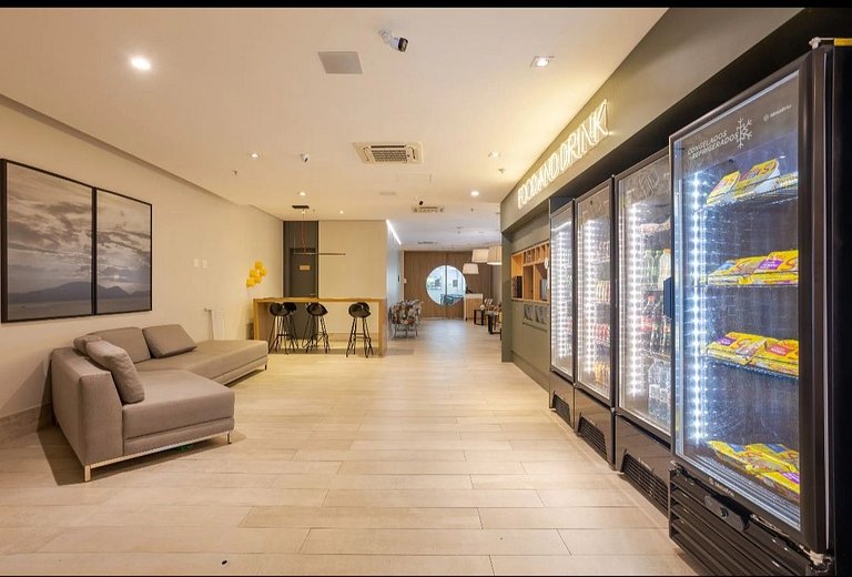 SHB • 200m Praia | Studio Moderno | Gonzaga