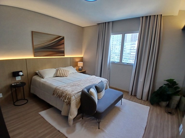SHB • 200m Praia | Studio Moderno | Gonzaga