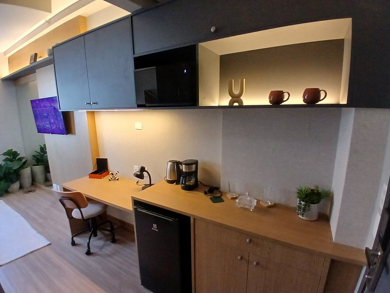 SHB • 200m Praia | Studio Moderno | Gonzaga