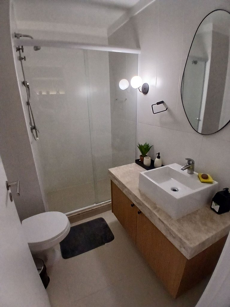 SHB • 200m Praia | Studio Moderno | Gonzaga