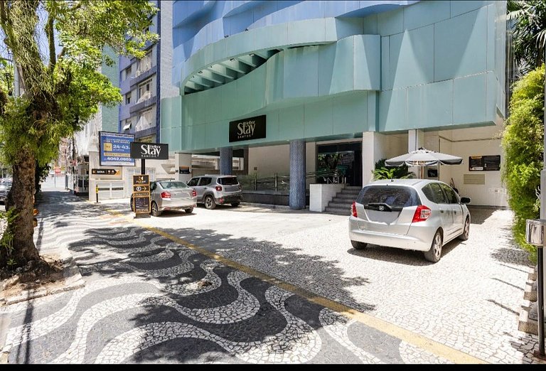 SHB • 200m Praia | Studio Moderno | Gonzaga