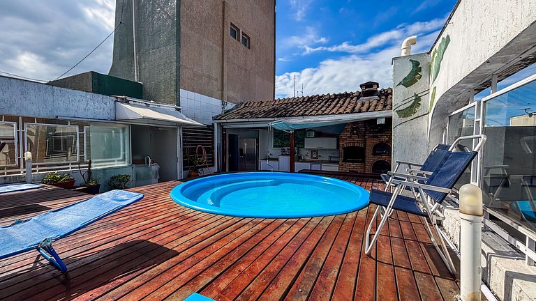 SHB • Cobertura | Piscina Privativa | Churrasco