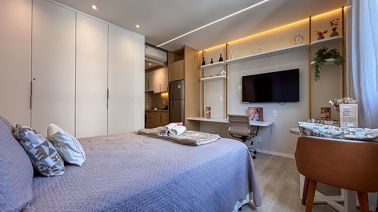 SHB - Lazer Completo | Vista Mar | Central