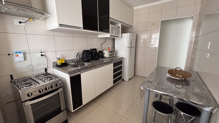SHB • Pé na Areia | Família | Cozinha Completa