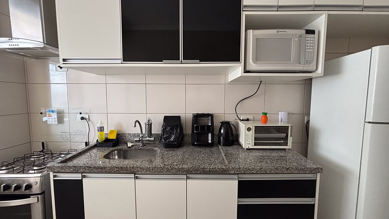 SHB • Pé na Areia | Família | Cozinha Completa