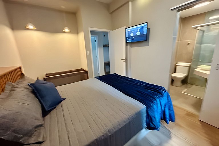 Pé na areia, serv. praia, vista mar - Pitangueiras