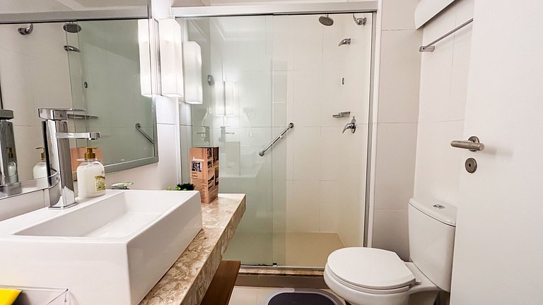 SHB • 1 Quadra da Praia | Piscina | Gonzaga