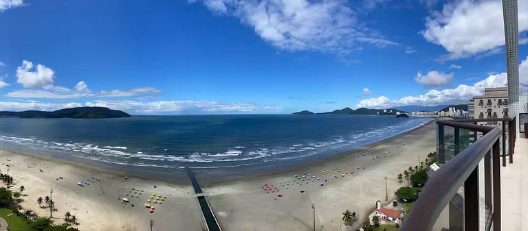 SHB • Pé na Areia | Lazer completo | 2 Suítes