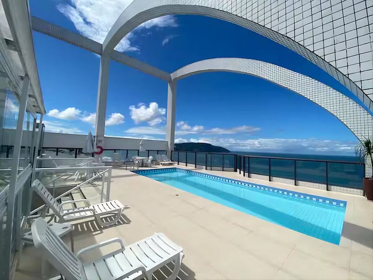 SHB • Pé na Areia | Lazer completo | 2 Suítes