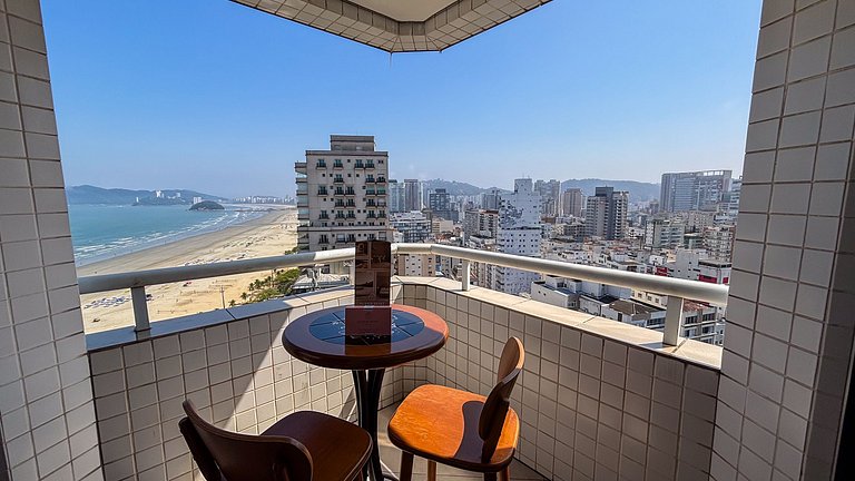 SHB • Pé na Areia | Lazer completo | 2 Suítes
