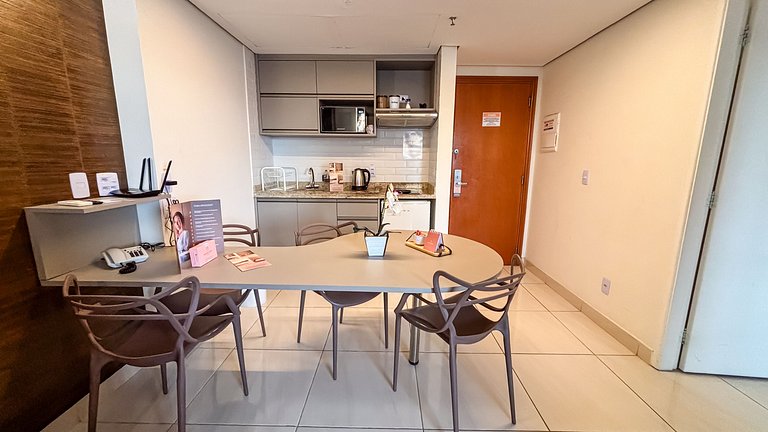 SHB - Magnífica vista ao mar no Gonzaga em Santos