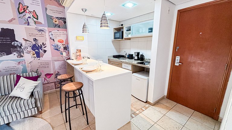 SHB • Pé na areia | Vista Mar | Moderno