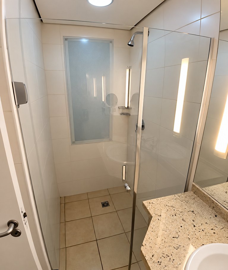SHB - Pé na Areia, Piscina, Vista Incrível