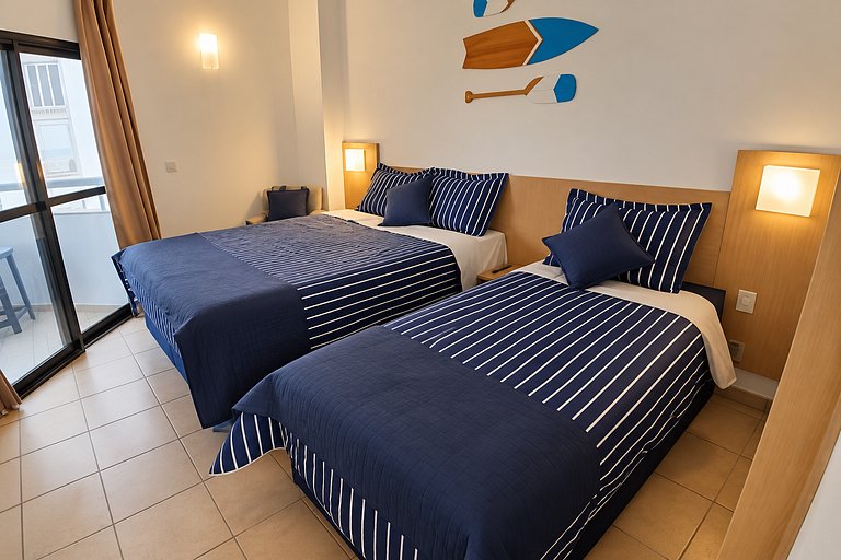 SHB - Pé na Areia, Piscina, Vista Incrível