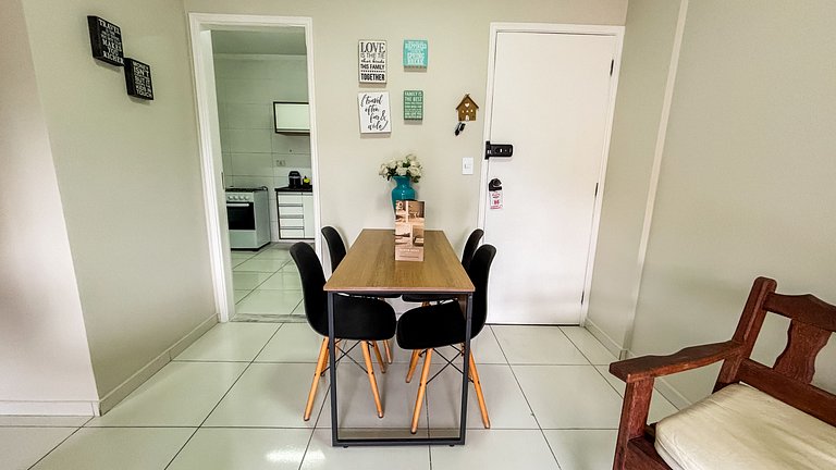 SHB • 100m da Praia | Pet Friendly | Garagem